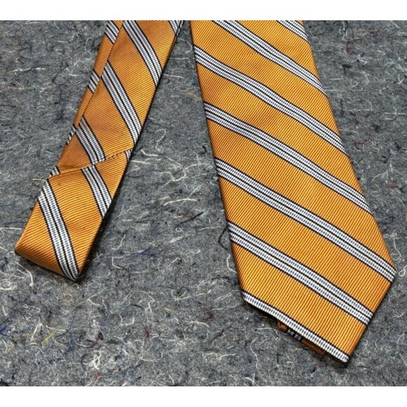 Jos A Bank Men’s Repp Necktie Executive Collection Luxury Tie 100% Silk‎ - Picture 1 of 2